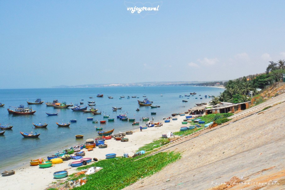 เที่ยวเวียดนาม vnjoytravel vietham บิ่นห์ถ่วน หมูยแน้ มุยเน่ Binh Thuan Mui Ne Muine หมู่บ้านชาวประมง fishing village