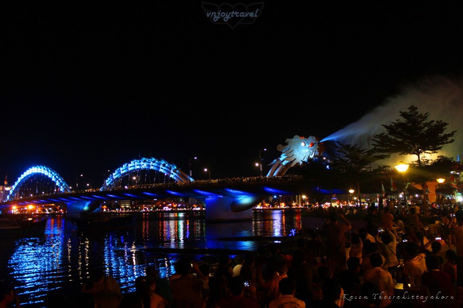 เที่ยวเวียดนาม vnjoytravel vietnam ดานัง  Danang Da Nang สะพานมังกร cau rong dragon bridge