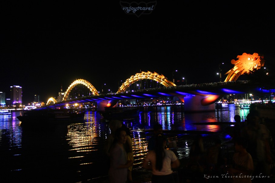 เที่ยวเวียดนาม vnjoytravel vietnam ดานัง  Danang Da Nang สะพานมังกร cau rong dragon bridge