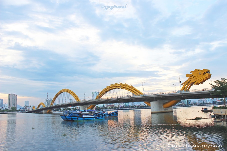 เที่ยวเวียดนาม vnjoytravel vietnam ดานัง  Danang Da Nang สะพานมังกร cau rong dragon bridge
