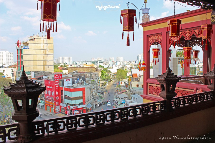 เที่ยวเวียดนาม vnjoytravel vietham นครโฮจิมินห์ ไซง่อน ho chi minh city hochiminh city saigon sai gon วัดหั่วขานห์ chua hoa khanh