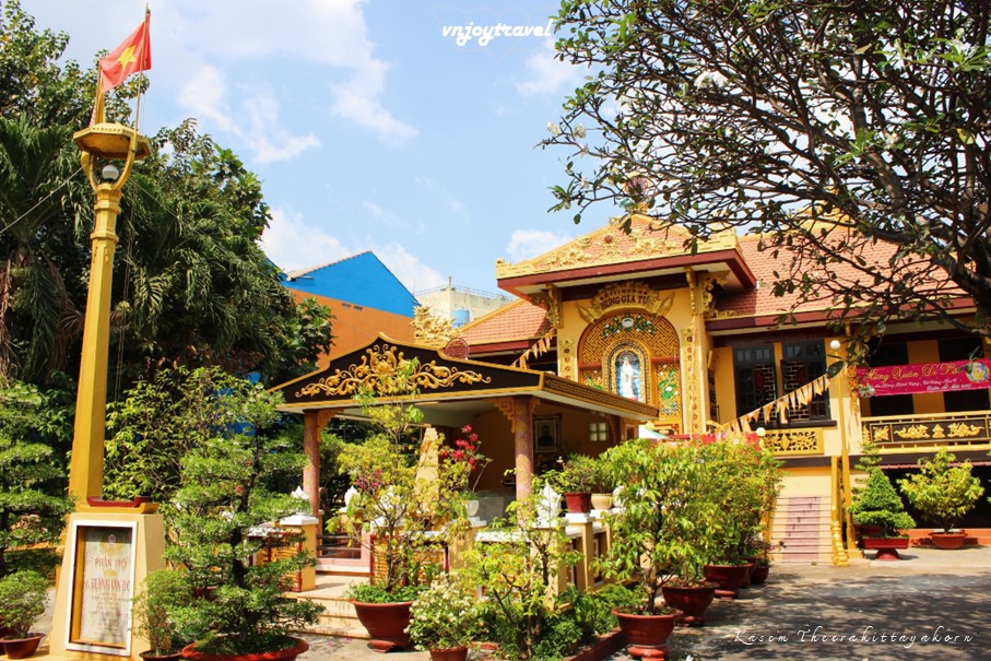 เที่ยวเวียดนาม vnjoytravel vietham นครโฮจิมินห์ ไซง่อน ho chi minh city hochiminh city saigon sai gon วัดฮึงยาตึ hung gia tu