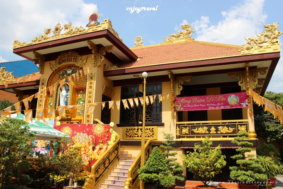 เที่ยวเวียดนาม vnjoytravel vietham นครโฮจิมินห์ ไซง่อน ho chi minh city hochiminh city saigon sai gon วัดฮึงยาตึ hung gia tu