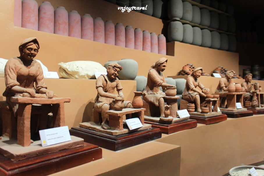 เที่ยวเวียดนาม vnjoytravel vietham ฮึงเอียน Hung Yen พิพิธภัณฑ์เครื่องปั้นดินเผาบั๊ตจ่าง Bat Trang Pottery Museum