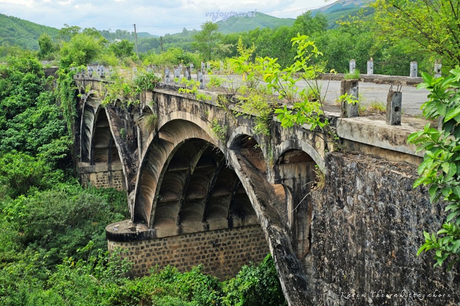 เที่ยวเวียดนาม vnjoytravel vietnam กว๋างจิ Quang Tri สะพานเดิ่วเหมิ่ว cau dau mau bridge