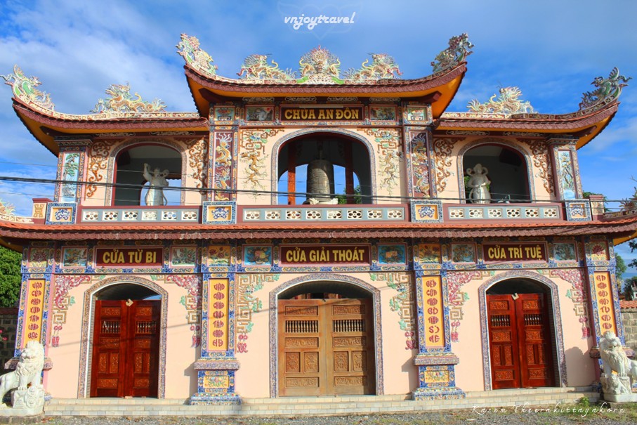 เที่ยวเวียดนาม vnjoytravel vietnam กว๋างจิ Quang Tri วัดอานโดน chua an don