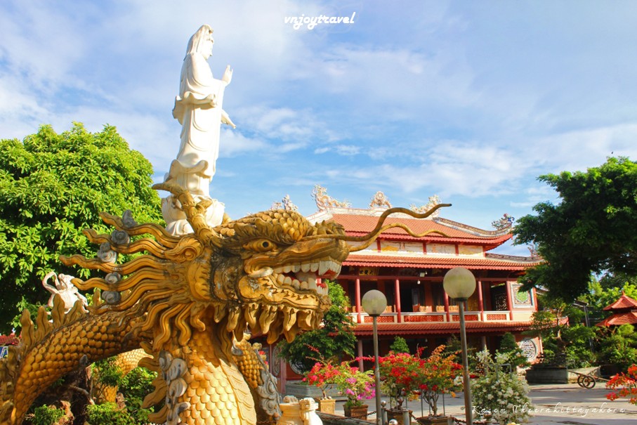 เที่ยวเวียดนาม vnjoytravel vietnam กว๋างจิ Quang Tri วัดอานโดน chua an don