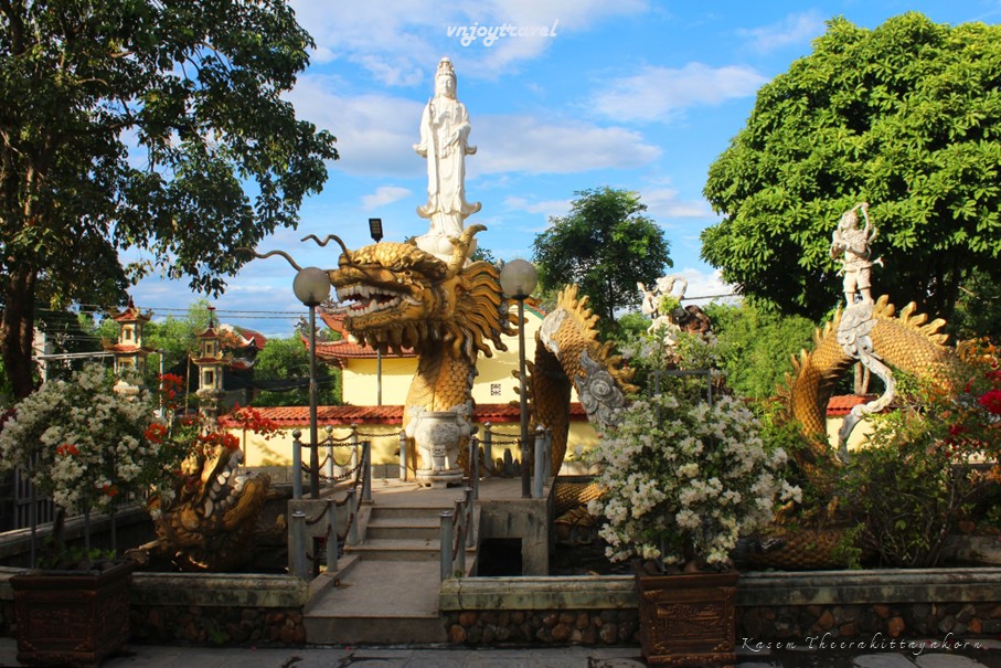 เที่ยวเวียดนาม vnjoytravel vietnam กว๋างจิ Quang Tri วัดอานโดน chua an don