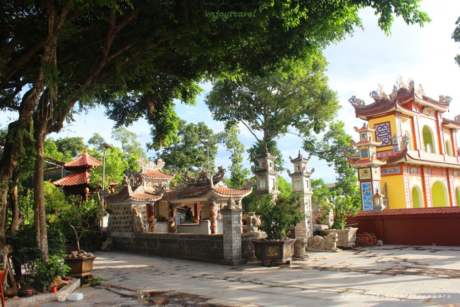 เที่ยวเวียดนาม vnjoytravel vietnam กว๋างจิ Quang Tri วัดอานโดน chua an don