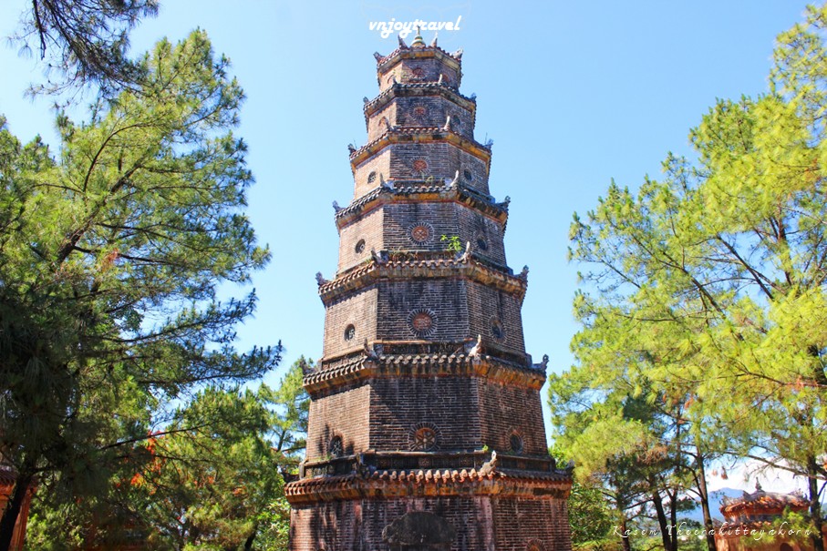 เที่ยวเวียดนาม vnjoytravel vietnam เถื่อเทียน เว้  thua thien hue วัดเทียนหมุ chua thien mu pagoda