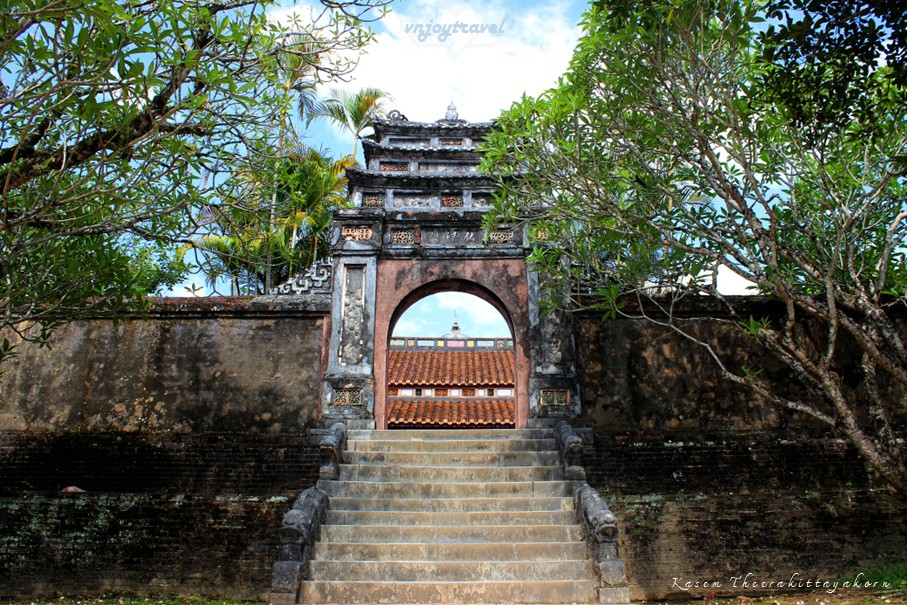 เที่ยวเวียดนาม vnjoytravel vietnam เถื่อเทียน เว้  thua thien hue จักรพรรดิ สุสานกษัตริย์มินห์หม่าง lang minh mang mausoleum tomb