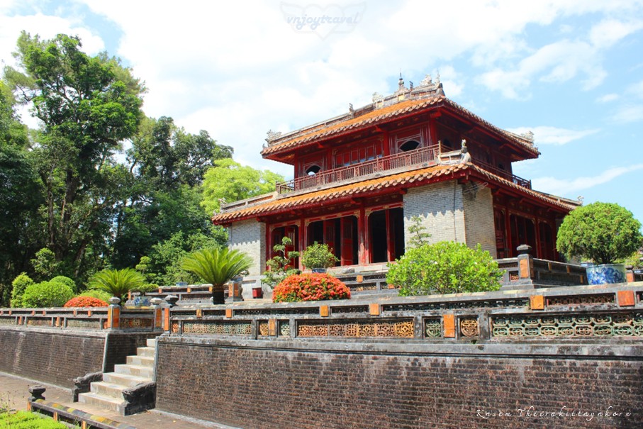 เที่ยวเวียดนาม vnjoytravel vietnam เถื่อเทียน เว้  thua thien hue จักรพรรดิ สุสานกษัตริย์มินห์หม่าง lang minh mang mausoleum tomb