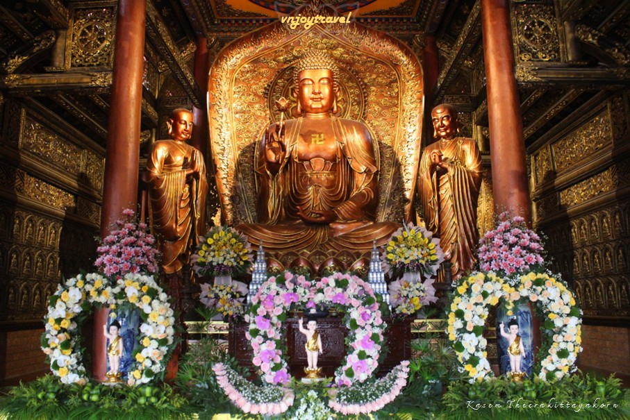 เที่ยวเวียดนาม vnjoytravel vietnam หวินห์ฟุก vinh phuc ตามด๋าว tam dao วัดเวินเซิน chua van son