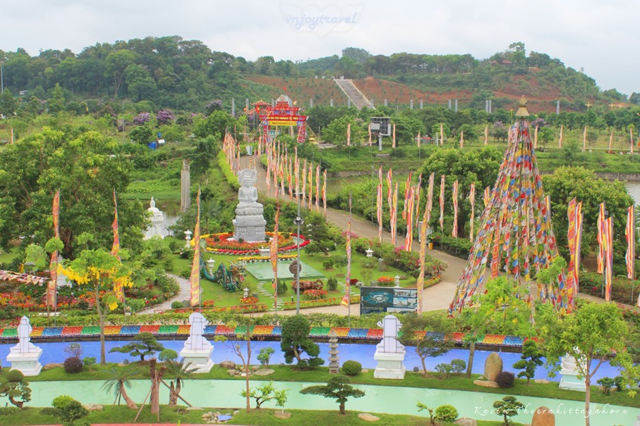 เที่ยวเวียดนาม vnjoytravel vietnam หวินห์ฟุก vinh phuc ตามด๋าว tam dao เจดีย์มันด่าลา เตยเทียน dai bao thap man da la tay thien great stupa