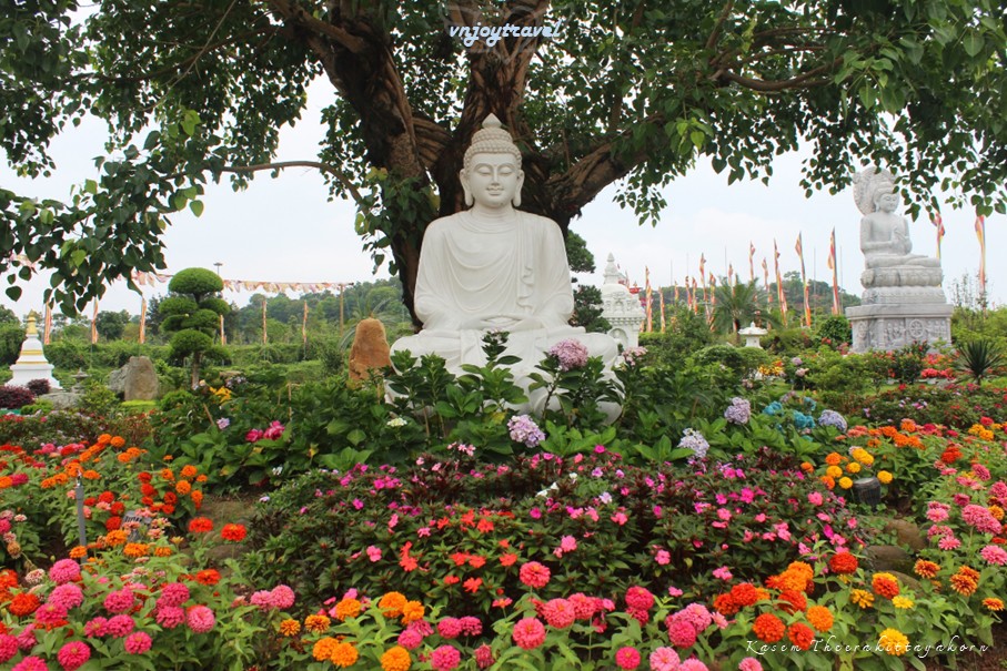 เที่ยวเวียดนาม vnjoytravel vietnam หวินห์ฟุก vinh phuc ตามด๋าว tam dao เจดีย์มันด่าลา เตยเทียน dai bao thap man da la tay thien great stupa