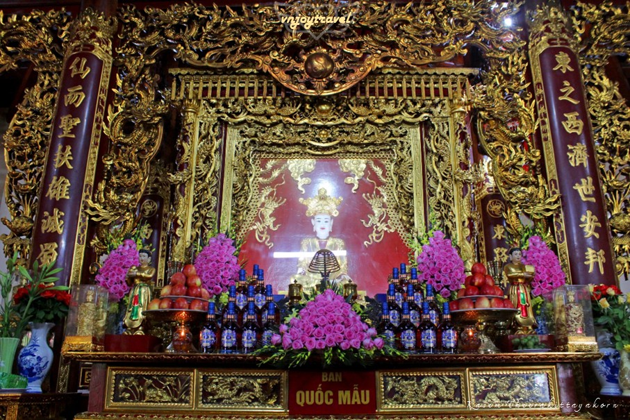 เที่ยวเวียดนาม vnjoytravel vietnam หวินห์ฟุก vinh phuc ตามด๋าว tam dao ศาลเจ้าจิ่นห์ เตยเทียน den trinh quoc mau tay thien