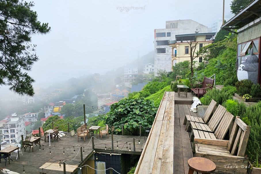 เที่ยวเวียดนาม vnjoytravel vietnam หวินห์ฟุก vinh phuc ตามด๋าว tam dao คาเฟ่ tiem cafe co la