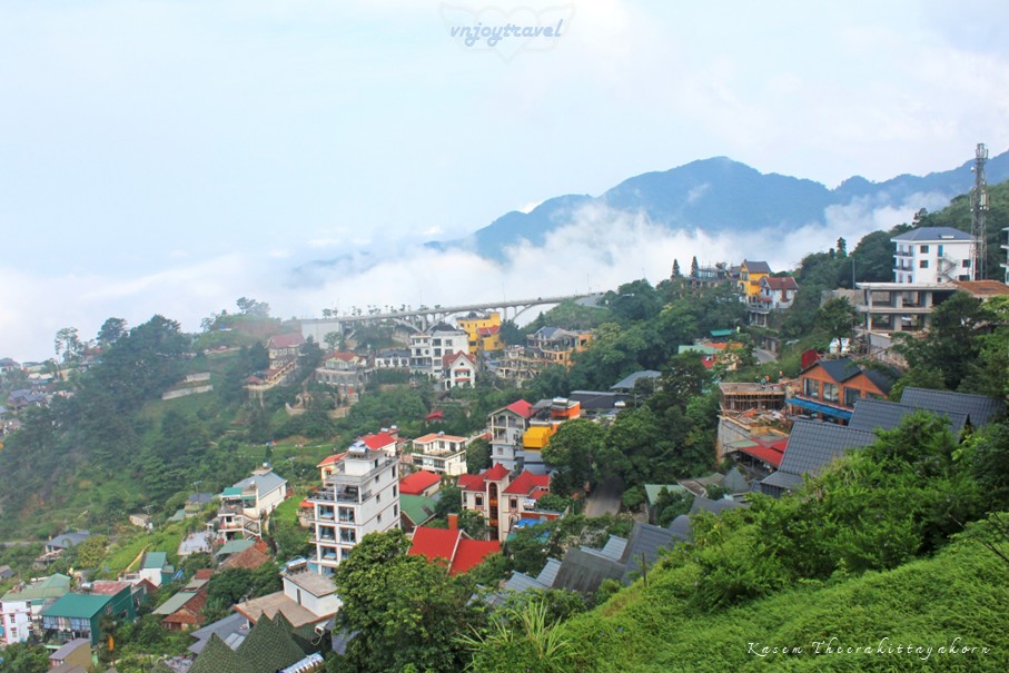 เที่ยวเวียดนาม vnjoytravel vietnam หวินห์ฟุก vinh phuc ตามด๋าว tam dao คาเฟ่ tiem cafe co la